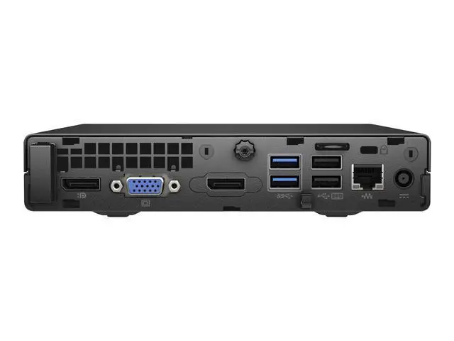 Alt view image 4 of 4 - HP EliteDesk 705 G2 Mini AMD PRO A12-8800B 2.1 GHz up to 3.4 GHz 8GB DDR3 128GB SSD AMD Radeon R7 Graphics Windows 11 Pro Desktop, Black - L1X62AV-E011