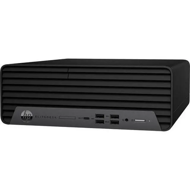 Alt view image 3 of 3 - HP EliteDesk 805 G6 Small Form Factor AMD Ryzen 5 PRO 4650G 3.7 GHz up to 4.2 GHz 16GB DDR4 256GB SSD AMD Radeon Graphics Windows 10 Pro Desktop