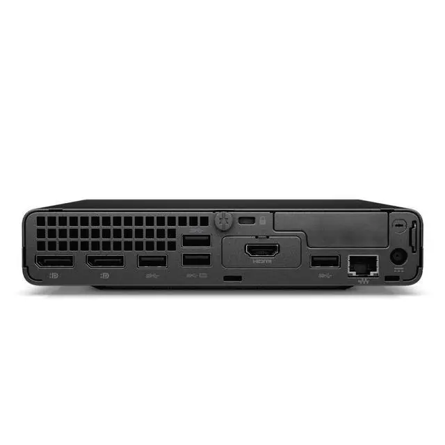 Alt view image 4 of 4 - HP Engage Flex Mini Retail System Intel Core i3-10100T 3.0 GHz up to 3.8 GHz 8 GB DDR4 256 GB SSD Intel UHD 630 Graphics Windows 11 Pro Desktop, Black - 8B2W9UP
