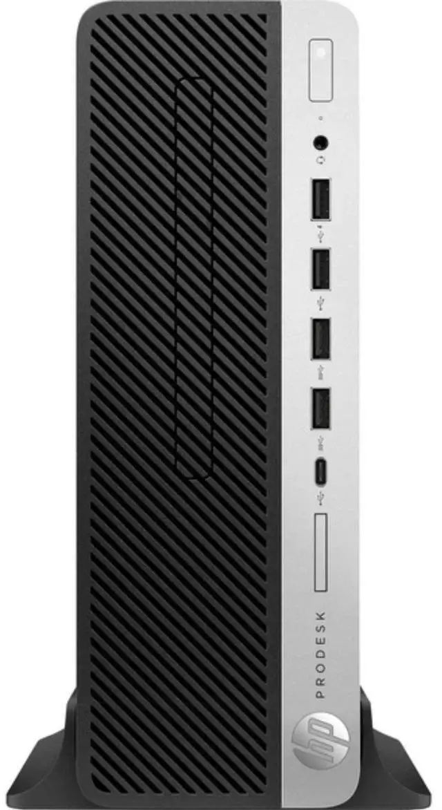 Main image of HP ProDesk 600 G4 Small Form Factor Intel Core i5-8500 3 GHz up to 4.1 GHz 8 GB DDR4 500 GB HDD Intel UHD Graphics 630 Windows 11 Pro Desktop, Black - 2VG42AV-E011
