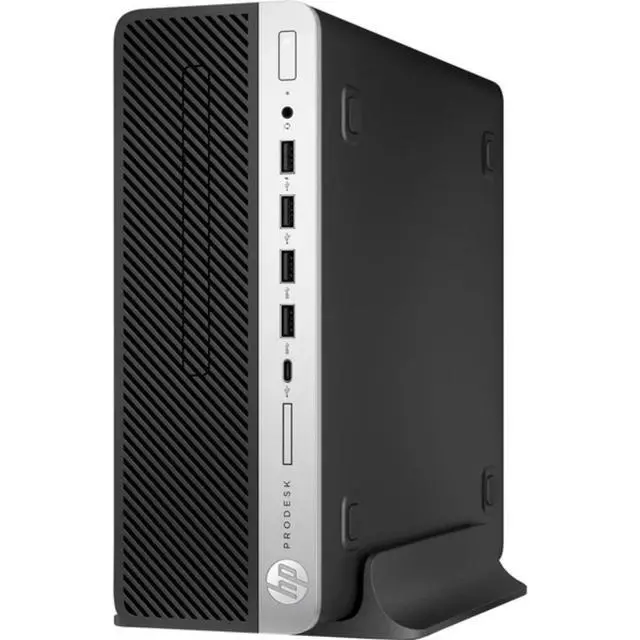 Alt view image 3 of 4 - HP ProDesk 600 G4 Small Form Factor Intel Core i5-8500 3 GHz up to 4.1 GHz 8 GB DDR4 500 GB HDD Intel UHD Graphics 630 Windows 11 Pro Desktop, Black - 2VG42AV-E011