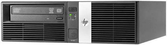 Alt view image 2 of 5 - HP RP5 Retail System Model 5810 Intel Pentium G3420 3.2 GHz 4GB 512GB HDD Intel UHD Graphics Windows 11 Home Desktop, Black - Y3R08UC-E011