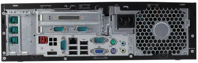 Alt view image 4 of 5 - HP RP5 Retail System Model 5810 Intel Pentium G3420 3.2 GHz 4GB 512GB HDD Intel UHD Graphics Windows 11 Home Desktop, Black - Y3R08UC-E011