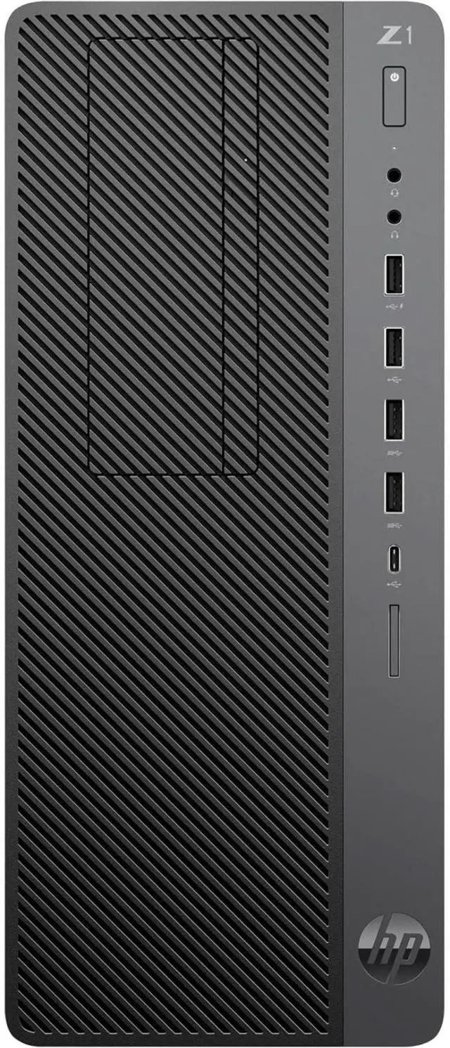 Main image of HP Z1 Entry Tower G5 Intel Core i7 9700 3.0 GHz up to 4.7 GHz 8 GB DDR4 256 GB SSD Intel UHD Graphics 630 Windows 11 Pro Desktop, Black - AG64UTR