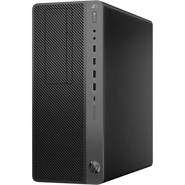 Alt view image 3 of 5 - HP Z1 Entry Tower G5 Intel Core i7 9700 3.0 GHz up to 4.7 GHz 8 GB DDR4 256 GB SSD Intel UHD Graphics 630 Windows 11 Pro Desktop, Black - AG64UTR