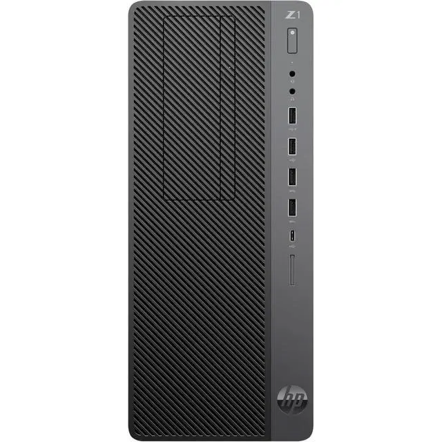 Alt view image 5 of 5 - HP Z1 Entry Tower G5 Intel Core i7 9700 3.0 GHz up to 4.7 GHz 8 GB DDR4 256 GB SSD Intel UHD Graphics 630 Windows 11 Pro Desktop, Black - AG64UTR