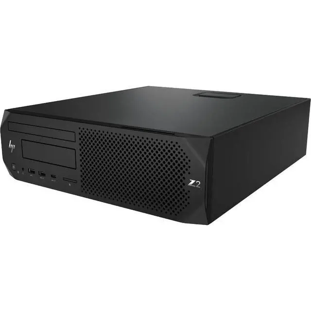 Alt view image 2 of 5 - HP Z2 SFF G4 Workstation Intel Core i7 8700 3.2 GHz up to 4.6 GHz 64 GB DDR4 2 TB SSD+1 TB SATA HDD NVIDIA Quadro P1000 Windows 11 Home Desktop, Black - 2YW30AV-E010