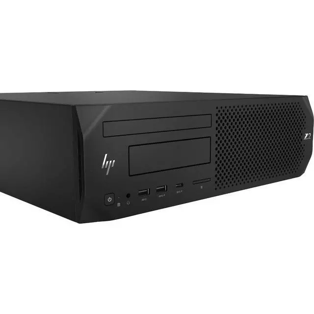 Alt view image 3 of 5 - HP Z2 SFF G4 Workstation Intel Core i7 8700 3.2 GHz up to 4.6 GHz 64 GB DDR4 2 TB SSD+1 TB SATA HDD NVIDIA Quadro P1000 Windows 11 Home Desktop, Black - 2YW30AV-E010