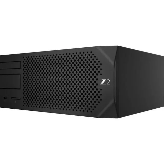 Alt view image 4 of 5 - HP Z2 SFF G4 Workstation Intel Core i7 8700 3.2 GHz up to 4.6 GHz 64 GB DDR4 2 TB SSD+1 TB SATA HDD NVIDIA Quadro P1000 Windows 11 Home Desktop, Black - 2YW30AV-E010