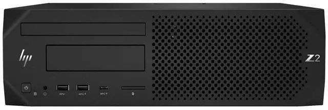 Main image of HP Z2 SFF G4 Workstation Intel Xeon E-2176G 3.7 GHz up to 4.7 GHz 16GB DDR4 256GB SSD Intel UHD P630 Windows 11 Pro Workstation Desktop, Black - 2YW30AV-E011