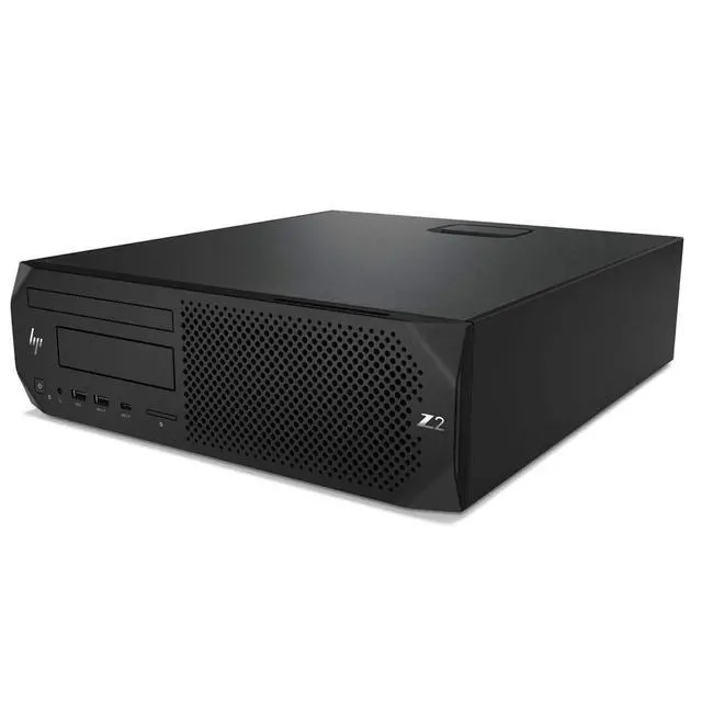Alt view image 3 of 5 - HP Z2 SFF G4 Workstation Intel Xeon E-2176G 3.7 GHz up to 4.7 GHz 16GB DDR4 256GB SSD Intel UHD P630 Windows 11 Pro Workstation Desktop, Black - 2YW30AV-E011