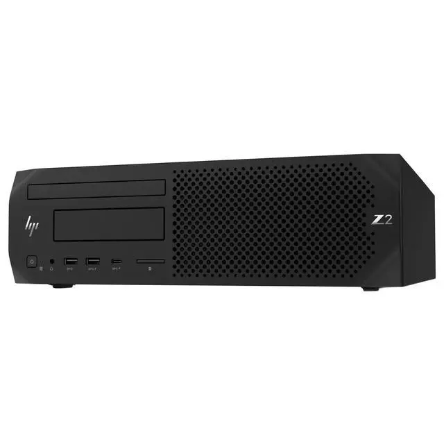 Alt view image 4 of 5 - HP Z2 SFF G4 Workstation Intel Xeon E-2176G 3.7 GHz up to 4.7 GHz 16GB DDR4 256GB SSD Intel UHD P630 Windows 11 Pro Workstation Desktop, Black - 2YW30AV-E011