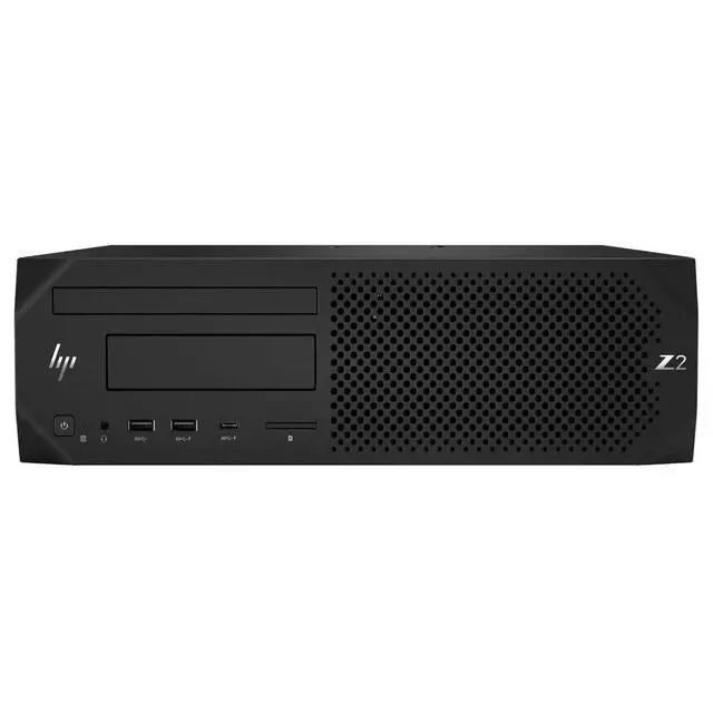 Alt view image 5 of 5 - HP Z2 SFF G4 Workstation Intel Xeon E-2176G 3.7 GHz up to 4.7 GHz 16GB DDR4 256GB SSD Intel UHD P630 Windows 11 Pro Workstation Desktop, Black - 2YW30AV-E011