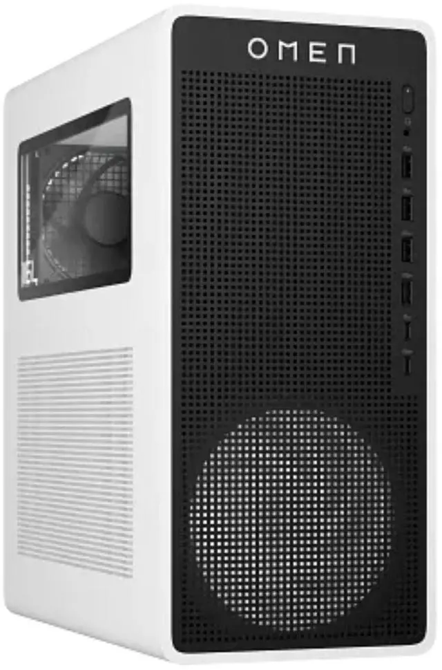 Main image of HP OMEN 16L TG03-0200t Intel Core Ultra 5 225F 3.3 GHz up to 4.9 GHz 16GB DDR5 1TB SSD NVIDIA GeForce RTX 3050 Windows 11 Home Gaming Desktop, White - B4SU8AV-V070