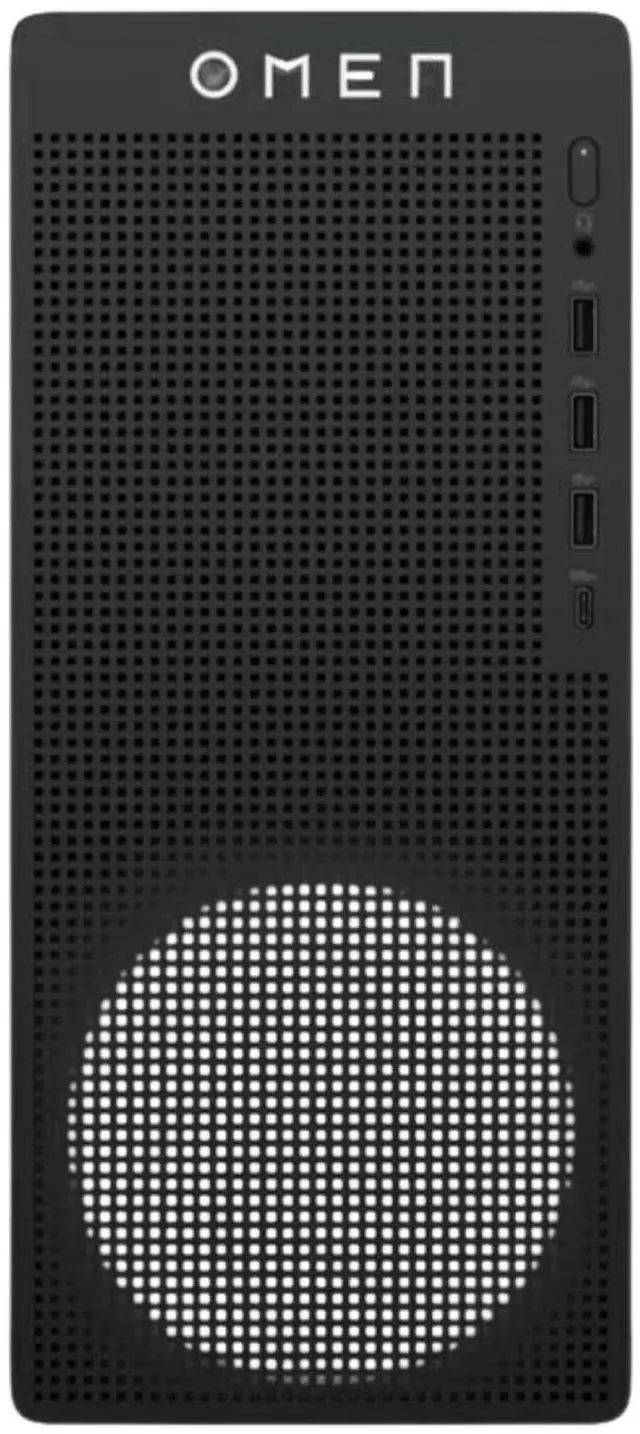Alt view image 3 of 3 - HP OMEN 16L TG03-0200t Intel Core Ultra 5 225F 3.3 GHz up to 4.9 GHz 16GB DDR5 1TB SSD NVIDIA GeForce RTX 3050 Windows 11 Home Gaming Desktop, White - B4SU8AV-V070