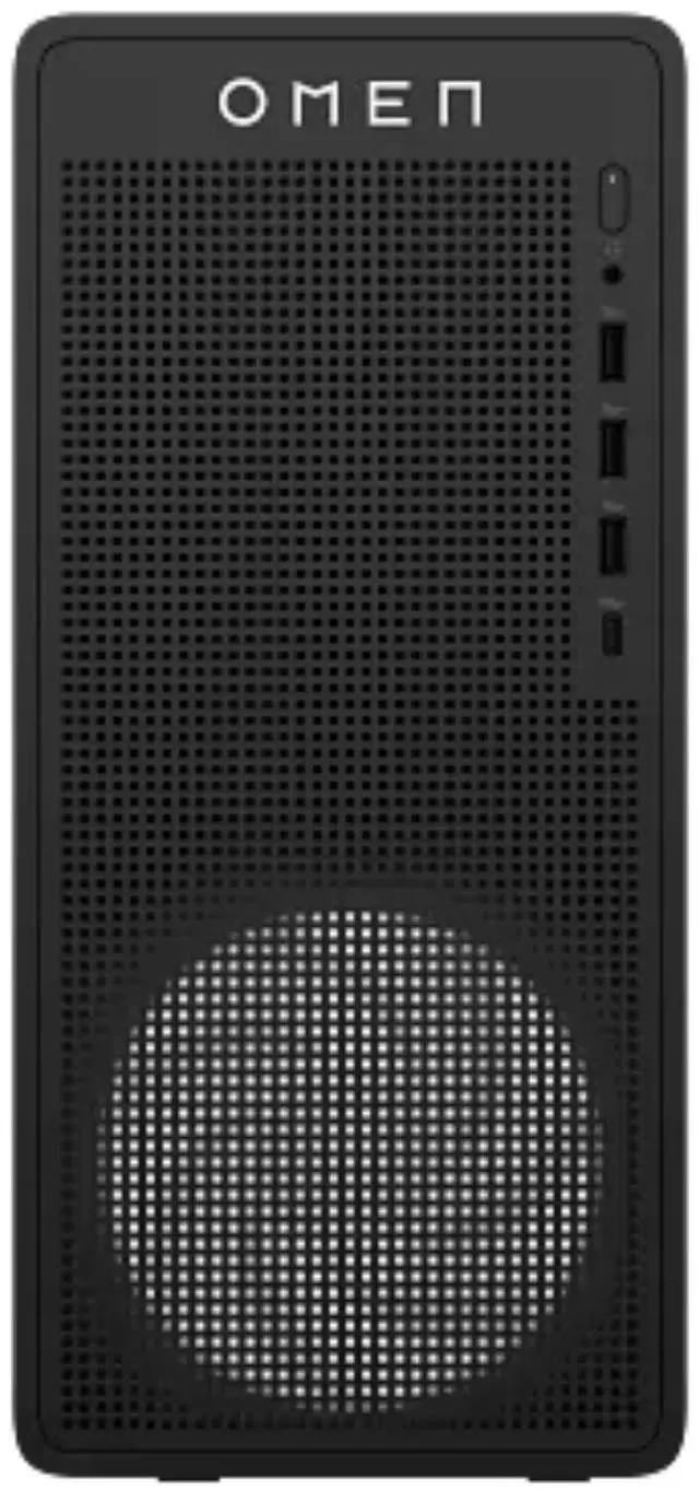 Main image of HP OMEN 16L TG03-0000T Intel Core i7-14700F 2.1 GHz up to 5.4 GHz 16GB DDR5 1TB SSD NVIDIA GeForce RTX 3050 Windows 11 Home Gaming Desktop, Black - A9UM2AV-V050