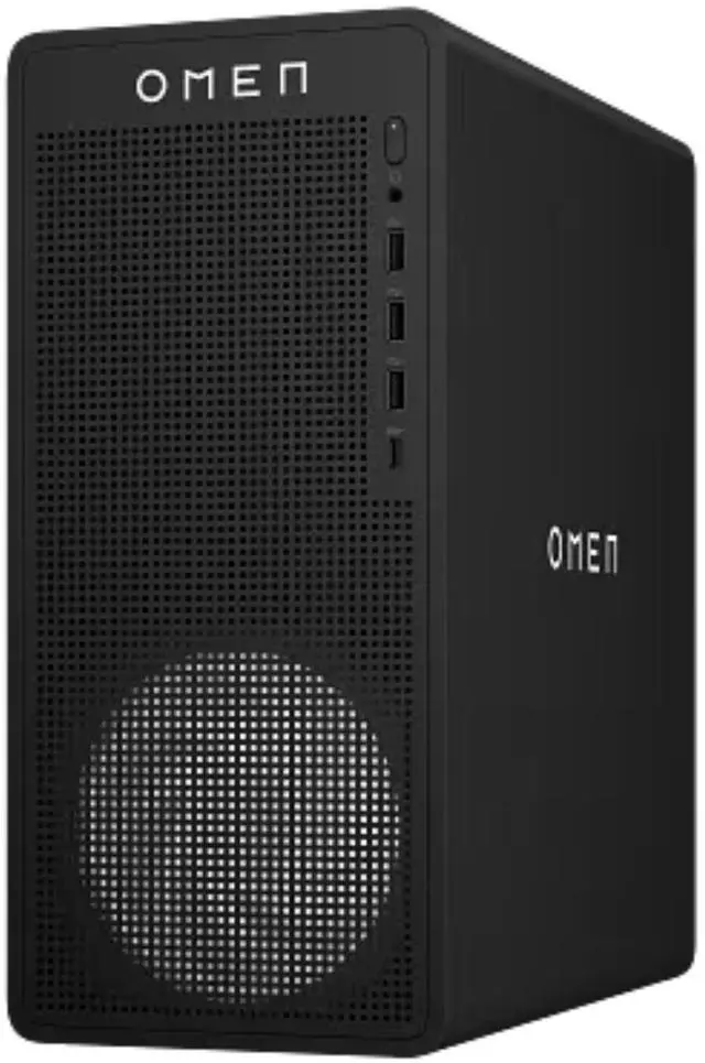 Alt view image 2 of 3 - HP OMEN 16L TG03-0000T Intel Core i7-14700F 2.1 GHz up to 5.4 GHz 16GB DDR5 1TB SSD NVIDIA GeForce RTX 3050 Windows 11 Home Gaming Desktop, Black - A9UM2AV-V050