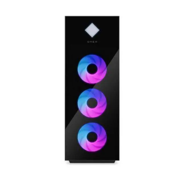 Alt view image 3 of 4 - HP OMEN 45L GT22-3000I Intel Core Ultra 7 265K 3.3 GHz up to 5.50 GHz 16GB DDR5 1TB SSD NVIDIA GeForce RTX 5070 Windows 11 Home Gaming Desktop, Black - A4ND8AV-V139