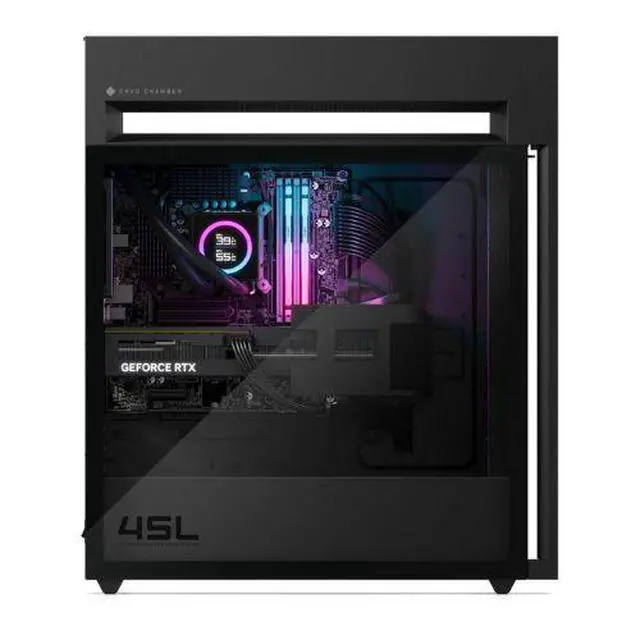 Alt view image 4 of 4 - HP OMEN 45L GT22-3000I Intel Core Ultra 7 265K 3.3 GHz up to 5.50 GHz 16GB DDR5 1TB SSD NVIDIA GeForce RTX 5070 Windows 11 Home Gaming Desktop, Black - A4ND8AV-V139