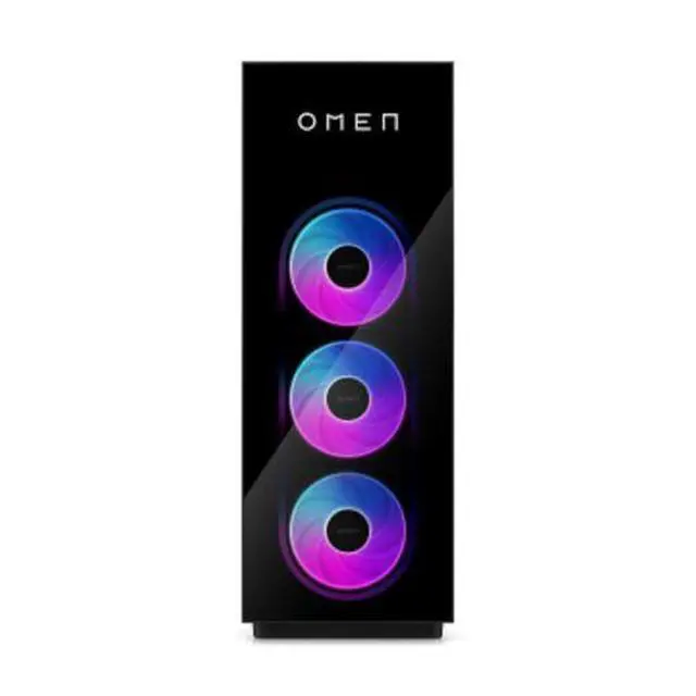 Alt view image 2 of 3 - HP OMEN MAX 45L GT23-0000M AMD Ryzen 9 9900X 4.4 GHz up to 5.6 GHz 64GB DDR5 2TB SSD NVIDIA GeForce RTX 5070 Windows 11 Home Gaming Desktop, Black - BQ3V9AV-V011
