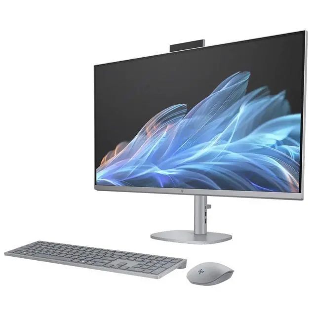 Alt view image 2 of 6 - HP OmniStudio X 32-c0000t 31.5" 4K UHD Intel Core Ultra 7 155H 1.4 GHz 32GB DDR5 2TB SSD NVIDIA GeForce RTX 4050 Windows 11 Home All-in-One Desktop, Meteor Silver - 9T0F5AV-V062