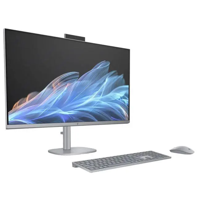Alt view image 3 of 6 - HP OmniStudio X 32-c0000t 31.5" 4K UHD Intel Core Ultra 7 155H 1.4 GHz 32GB DDR5 2TB SSD NVIDIA GeForce RTX 4050 Windows 11 Home All-in-One Desktop, Meteor Silver - 9T0F5AV-V062