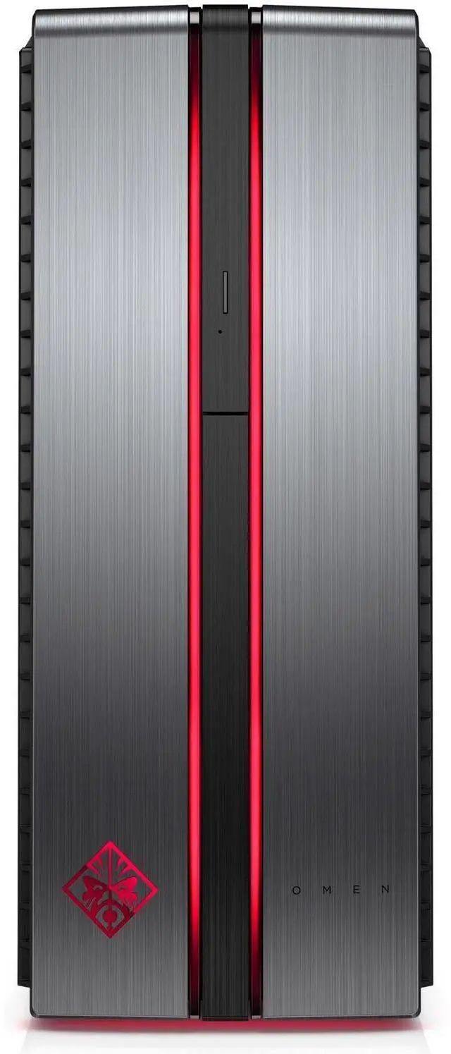 Alt view image 2 of 3 - HP OMEN 870-001xx Intel Core i5-6400 2.7 GHz up to 3.3 GHz 16GB DDR4 2TB HDD NVIDIA GeForce GTX 970 Windows 11 Home Desktop, Black - X4P09AS