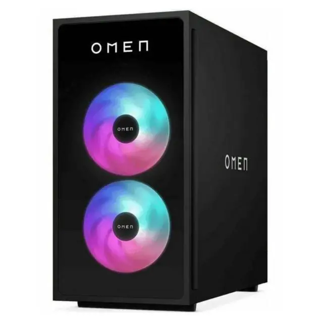 Alt view image 3 of 3 - HP OMEN 35L GT16-0000i Intel Core i5-14400F 1.8 GHz up to 4.7 GHz Kingston FURY 16GB 512 GB SSD NVIDIA GeForce RTX 5060 Windows 11 Home Gaming Desktop, Black - 9X6B9AV-V081
