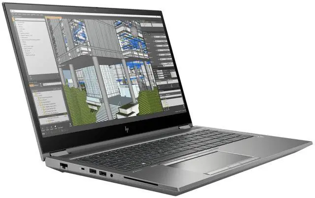 Alt view image 3 of 6 - HP ZBook Fury G7 17.3" FHD IPS Intel Core i9-10885H 2.4 GHz 64GB DDR4 256GB SSD NVIDIA Quadro RTX 3000 Windows 11 Pro Laptop, Gray, Minor Scratches and Dents - 346G4UC-I050