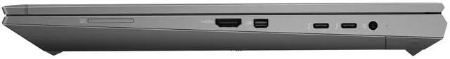 Alt view image 6 of 6 - HP ZBook Fury G7 17.3" FHD IPS Intel Core i9-10885H 2.4 GHz 64GB DDR4 256GB SSD NVIDIA Quadro RTX 3000 Windows 11 Pro Laptop, Gray, Minor Scratches and Dents - 346G4UC-I050