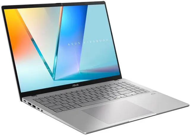 Alt view image 2 of 5 - ASUS Vivobook S16 16" WUXGA Touchscreen AMD Ryzen AI 9 465 2.0GHz up to 5.0GHz 32 GB 1TB SSD AMD Radeon Graphics Windows 11 Pro Laptop, Cool Silver - M3607GA-IS99T