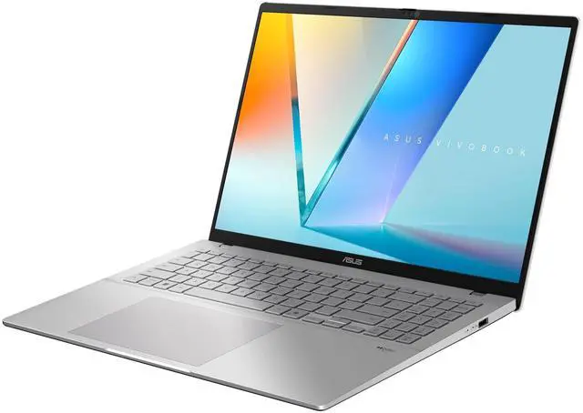 Alt view image 3 of 5 - ASUS Vivobook S16 16" WUXGA Touchscreen AMD Ryzen AI 9 465 2.0GHz up to 5.0GHz 32 GB 1TB SSD AMD Radeon Graphics Windows 11 Pro Laptop, Cool Silver - M3607GA-IS99T