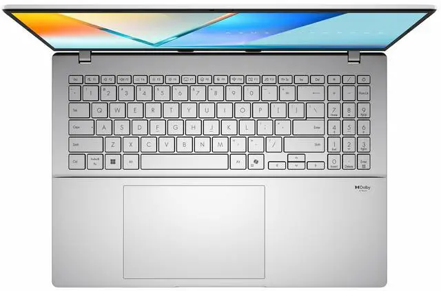 Alt view image 4 of 5 - ASUS Vivobook S16 16" WUXGA Touchscreen AMD Ryzen AI 9 465 2.0GHz up to 5.0GHz 32 GB 1TB SSD AMD Radeon Graphics Windows 11 Pro Laptop, Cool Silver - M3607GA-IS99T