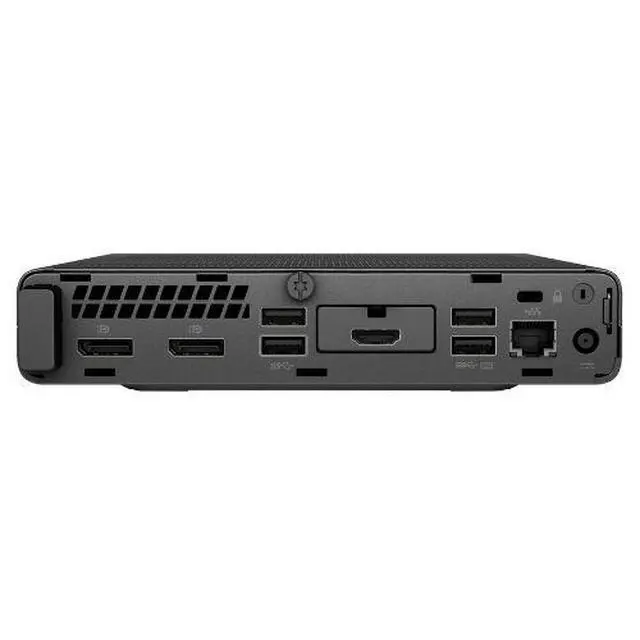 Alt view image 4 of 4 - HP EliteDesk 705 G5 Mini AMD Ryzen 5 Pro 3400 GE 3.3 GHz up to 4.0 GHz 16GB RAM 512GB SSD Vega 11 Graphics Windows 10 PRO Desktop, Black - 8MU26UT-E013