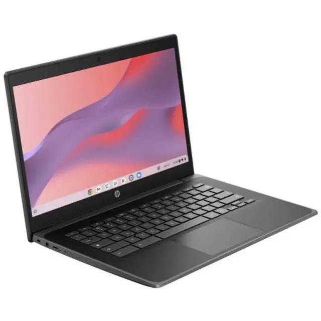 Alt view image 2 of 6 - HP Fortis G1i 14" Touch Intel N150 0.8 GHz up to 3.6 GHz 8GB RAM 64GB eMMC Intel UHD Graphics ChromeOS, Black - B69S8UT-I010
