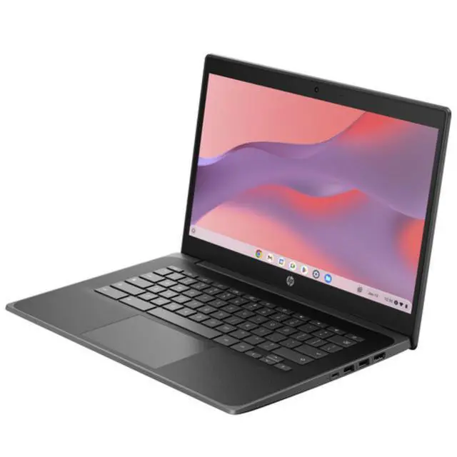 Alt view image 3 of 6 - HP Fortis G1i 14" Touch Intel N150 0.8 GHz up to 3.6 GHz 8GB RAM 64GB eMMC Intel UHD Graphics ChromeOS, Black - B69S8UT-I010