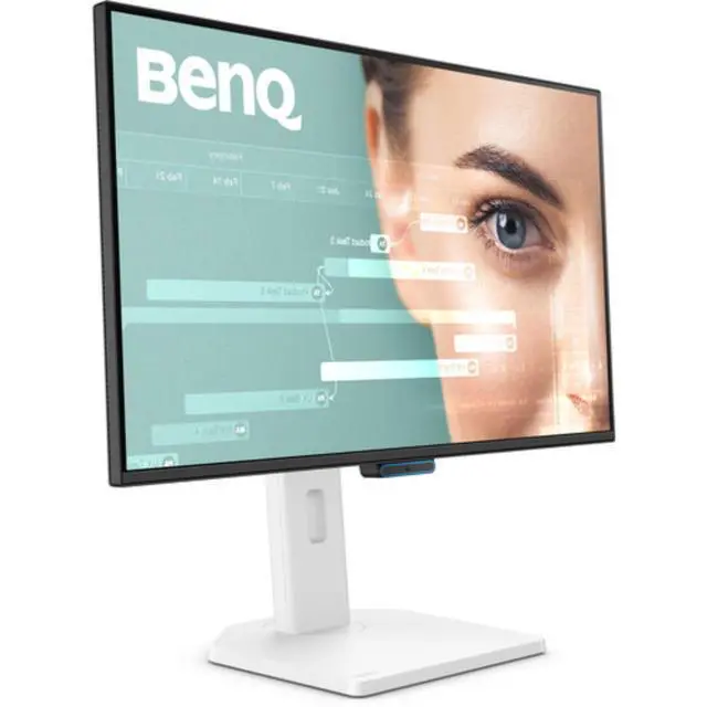 Alt view image 2 of 5 - BenQ 27 1080p FHD IPS LCD Fully Matte 5 ms with Tilt Stand, Rotation, Swivel and Height Adjustment, Flicker-free and FreeSync Eye-Care Home Office Monitor, White - GW2790TC