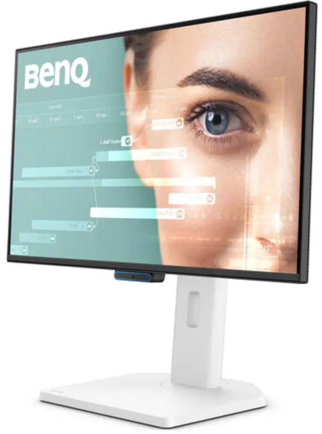 Alt view image 3 of 5 - BenQ 23.8 1080p FHD IPS-Type LCD Fully Matte 5 ms with Tilt Stand, Rotation, Swivel and Height Adjustment, Flicker-free and FreeSync Eye-Care Home Office Monitor, White - GW2490TC