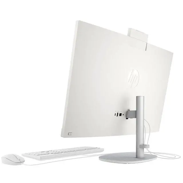 Alt view image 4 of 4 - HP 27-CR2000T 27" FHD IPS Intel Core Ultra 5 225U 1.5 GHz up to 4.8 GHz 16GB DDR5 512GB SSD Intel Graphics Windows 11 Home All-in-One Desktop, White - AQ5E0AV-V072