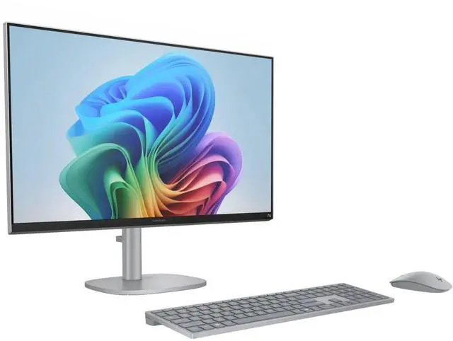 Alt view image 3 of 5 - HP OmniStudio X 27-CS1000T 27" 4K UHD IPS Intel Core Ultra 7 256V 2.2 GHz 16GB RAM 512GB SSD Intel Arc 140V Windows 11 Home All-in-One Desktop, Meteor Silver - A31RWAV-V020