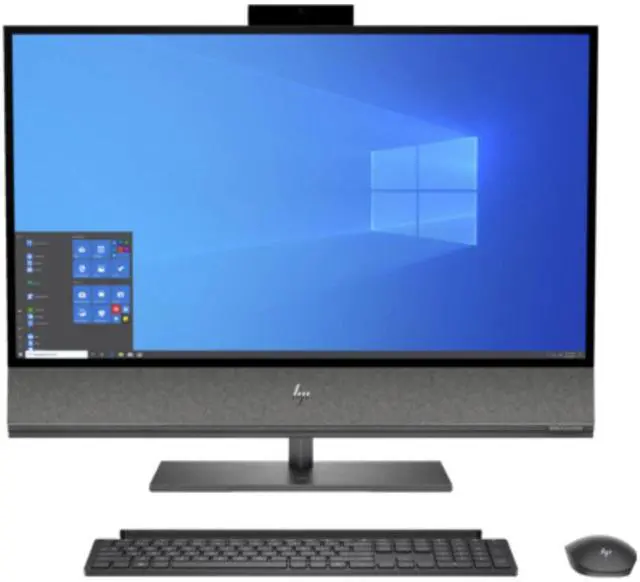 Main image of HP ENVY 32-a1050 31.5" 4K UHD Intel Core i7-9700 3.00 GHz up to 4.70 GHz 32 GB DDR4 256 GB SSD NVIDIA GeForce GTX 1650 Windows 11 Pro All-in-One Desktop, Black - 7JH50AV-E011