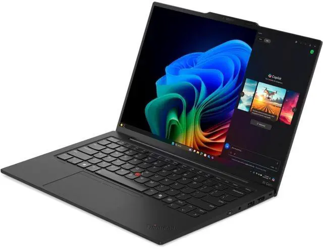 Alt view image 2 of 5 - Lenovo ThinkPad X1 Carbon Gen 13 Aura Edition 14 WUXGA Touch Intel Ultra 7 258V 2.2GHz up to 4.80 GHz 32 GB 1 TB SSD Integrated Intel Arc 140V GPU Windows 11 Pro Laptop, Eclipse Black - 21NTS41J00