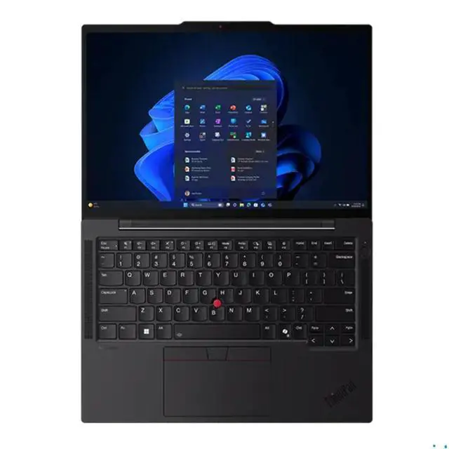 Alt view image 3 of 5 - Lenovo ThinkPad T14s Gen 6 14 WUXGA Touchscreen Intel Core Ultra 7 255U 2.0 GHz up to 5.2 GHz 32GB 1TB SSD Intel Graphics Windows 11 Pro Laptop, Eclipse Black - 21R2516300