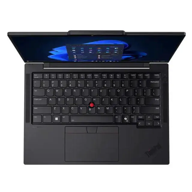 Alt view image 4 of 5 - Lenovo ThinkPad T14s Gen 6 14 WUXGA Touchscreen Intel Core Ultra 7 255U 2.0 GHz up to 5.2 GHz 32GB 1TB SSD Intel Graphics Windows 11 Pro Laptop, Eclipse Black - 21R2516300