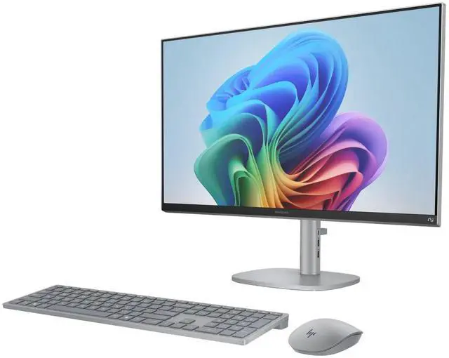 Alt view image 3 of 5 - HP OmniStudio X 27-cs0000 27" FHD Intel Core Ultra 5 125H 1.5 GHz up to 4.5 GHz 32 GB 256 GB SSD Intel Arc Graphics Windows 11 Pro All-in-One Desktop, Meteor Silver - 9T0C2AV-V029