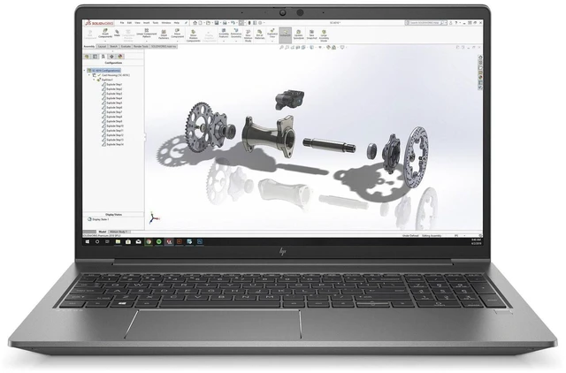 Main image of HP ZBook Power G8 15.6" FHD Intel Core i7-11850H 2.10 GHz up to 4.8 GHz 32 GB DDR4 256 GB SSD NVIDIA T1200 Windows 11 Pro Laptop, Gray - 5R894UC-I199
