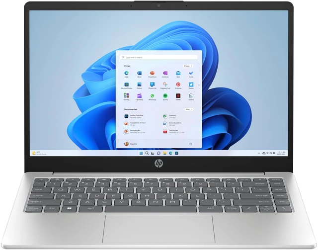 Main image of HP 14-ep1063cl 14" FHD Intel Core 3 100U 1.2 GHz up to 4.7 GHz 12 GB DDR4 1 TB SSD Intel Graphics Windows 11 Home Laptop, Natural Silver, Minor Scratches and Dent - 9R8T2UA-I010