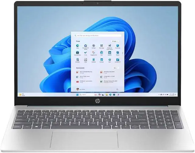 Main image of HP 15-fd0883nr 15.6" Touch Intel Core i3-1315U 1.2 GHz up to 4.5 GHz 8GB DDR4 256GB SSD Intel UHD Graphics Windows 11 Home Laptop, Moonlight Blue - B89P1UA-I010
