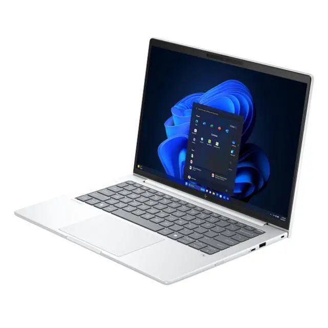 Alt view image 2 of 5 - HP EliteBook 8 G1i 14" WUXGA Touchscreen Intel Core Ultra 7 265U 2.1 GHz up to 5.30 GHz 16GB 512 GB SSD Intel Graphics Windows 11 Pro Laptop, Silver, Minor Scratches and Dent - C31NGUS-I010