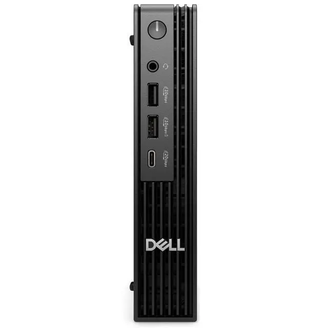 Alt view image 2 of 4 - Dell Pro Micro Plus QBM1250 Intel Core Ultra 7 265 2.4 GHz up to 5.30 GHz 32GB DDR5 1TB SSD Intel Graphics Windows 11 Pro Desktop, Black - PROQBMU732/1TB